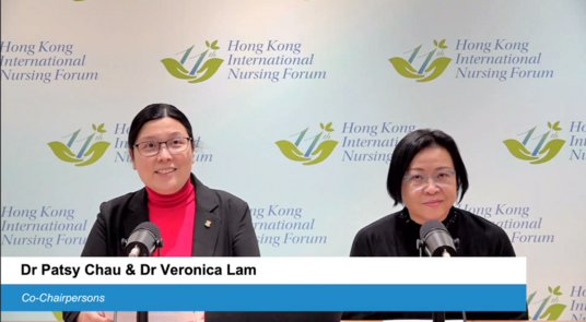(Left) Dr Patsy Chau, (Right) Dr Veronica Lam