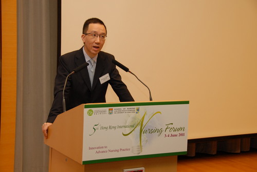Professor Gabriel Leung, Under Secretary for Food and Health of Food and Health Bureau graced the Forum with his opening address.