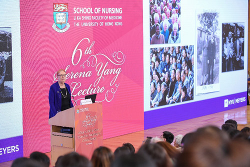 Professor Sullivan-Marx delivered a lecture entitled "What is Old is New: Trends for Nursing in Global Aging".