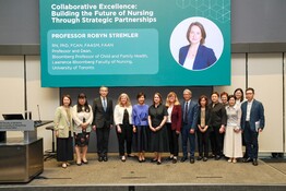 Visit by Delegates from Lawrence Bloomberg Faculty of Nursing, University of Toronto