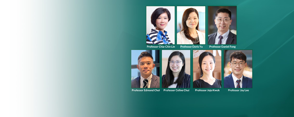 Congratulations to Professors Chia-Chin Lin, Doris Yu, Daniel Fong, Edmond Choi, Celine Chui, Jojo Kwok and Jay Lee for being listed among the world’s top 2% most cited scientists in their specialty areas by Stanford University* in the 2023 single-year mo