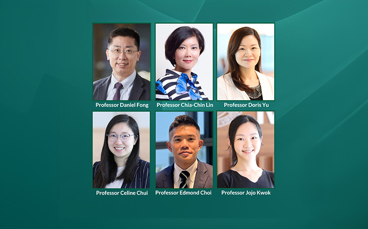 Congratulations to Professors Chia-Chin Lin, Doris Yu, Daniel Fong, Edmond Choi, Celine Chui, and Jojo Kwok for being listed among the world’s top 2% most cited scientists in their specialty areas by Stanford University* in the 2023 single-year mo